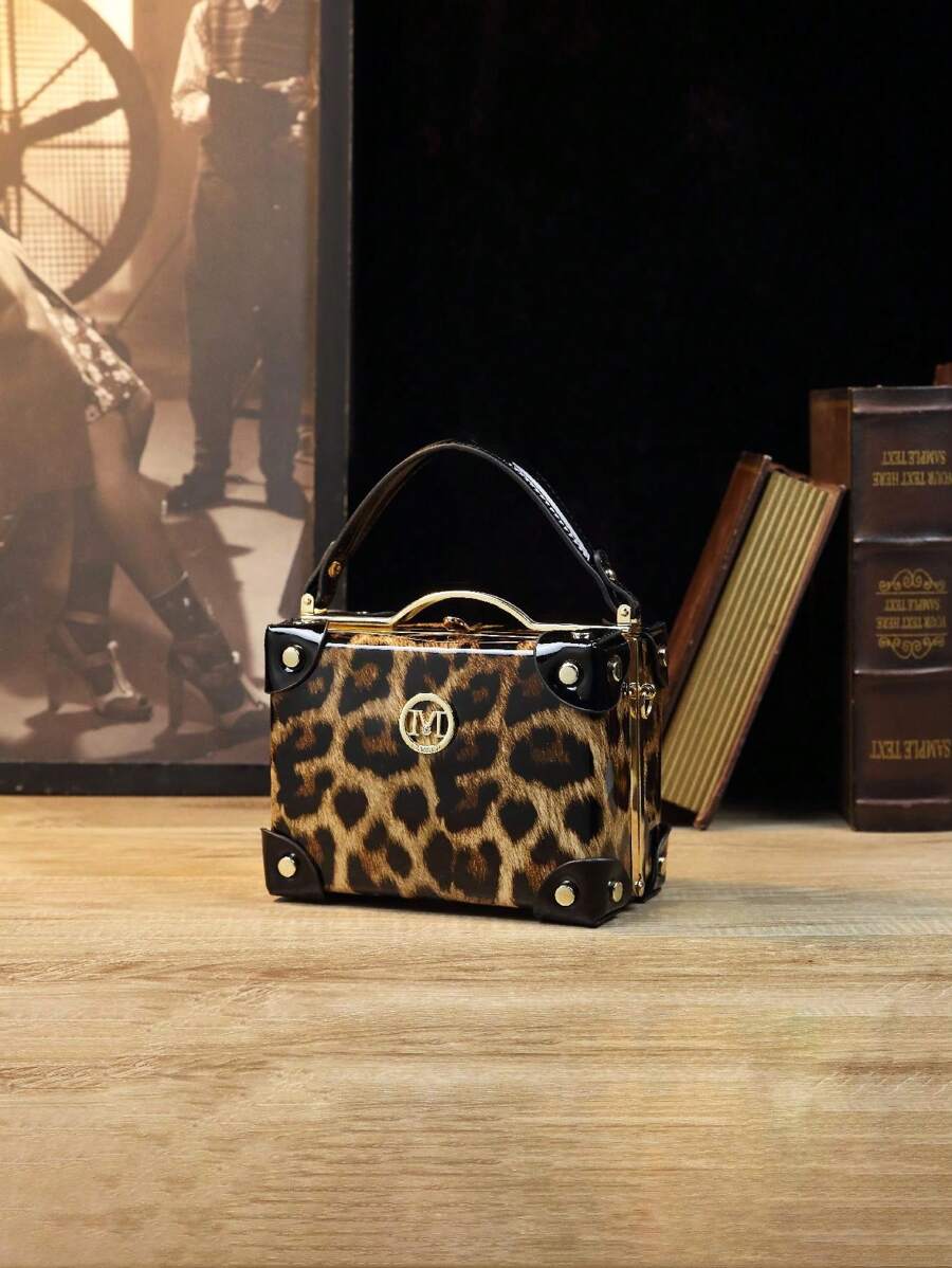 New Stylish Square Top Handle Women Handbag