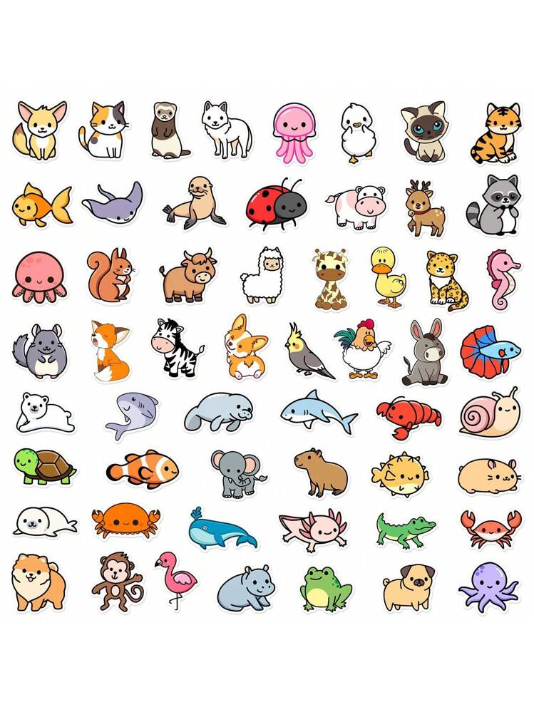 Set Sticker Kawaii - Stickers mignons et colorés | Meilleur Prix