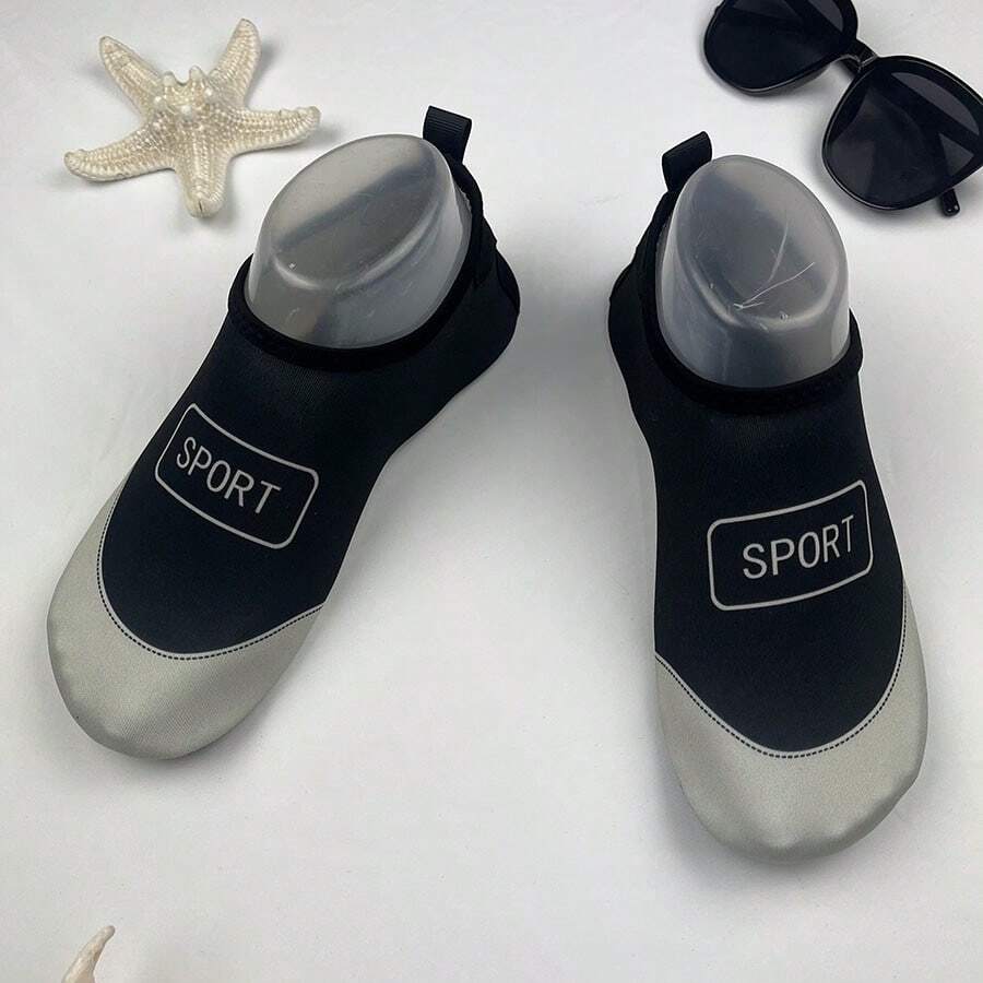 bờ biển Giày dép , Cát Vớ , Chống trượt Đế mềm Nhanh khô Giày nước Đối với bờ biển , , Và Bơi Giày dép Giày Aqua Chân trần Giày dép - Màu Xám nhạt - Xem 1