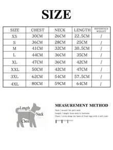 1 件時尚寵物防水雨衣