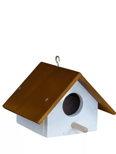 Casa de Pássaros Madeira Pinus Ninho Passarinho Resistente