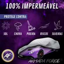 Touareg汽車覆蓋物,自帶無內襯防水100%防曬防雨防塵掀背轎車suv防紫外線的裝甲力量 - 銀色 - 查看 6