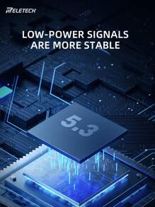 Reletech P-M1 TWS 无线耳机 ANC 主动降噪耳机，精致小巧，手掌大小，打开即可自动配对 - 黑色 - 查看 5