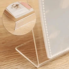 1 件壓克力桌面立式日曆帶迷你即時相冊,3 英寸 68 格 - 白色 - 查看 4