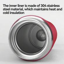 1入組500ml不鏽鋼電動真空瓶,現代家用真空瓶,適用於畢業禮物