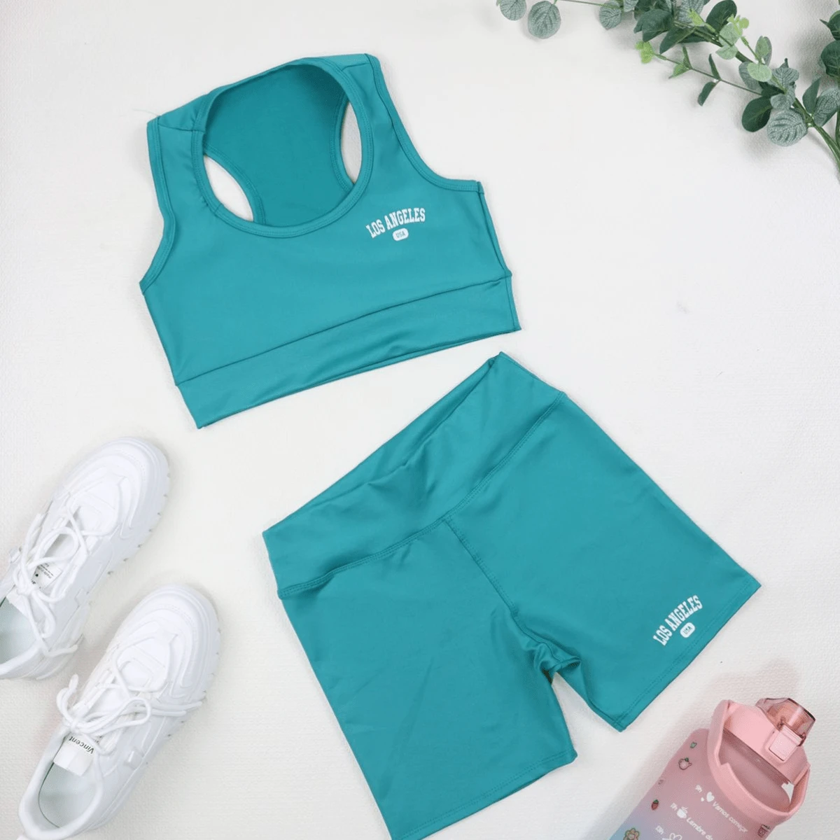 Women Sports Sets - màu xanh lá - Xem 1