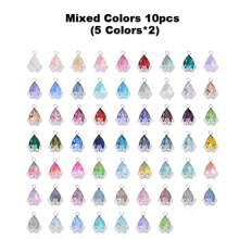 10pcs/pack Random Color Zinc Alloy Vintage Hollow Out Pendant, Baroque-style Diy Jewelry Making Accessories For Bracelet, Necklace, Earrings, Hair Accessories, Headband, Bridal Wedding Dress, Shoes, Bags, Collars, Keychain, Window Curtain Decoration, 20*13mm