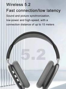 Auriculares Bluetooth inalámbricos P9 con micrófono para reducir el ruido auriculares estereofónicos auriculares de juego deportivo soporte TF