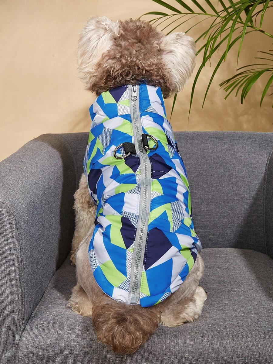 Pakaian Musim Dingin Lucu untuk Anjing, Jaket Mantel Dua Kaki Berlapis Termal, Pakaian Hangat Tebal untuk Anjing Kecil Seperti Teddy dan Kucing - MultiWarna - View 1
