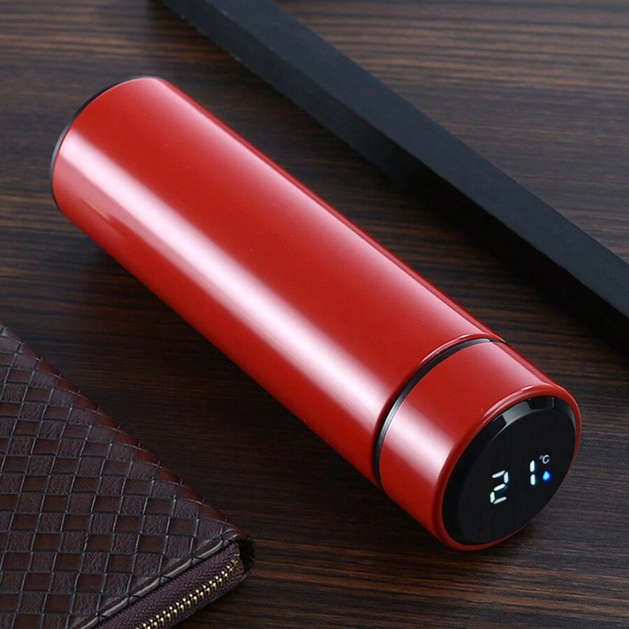 1入組500ml不鏽鋼電動真空瓶,現代家用真空瓶,適用於畢業禮物