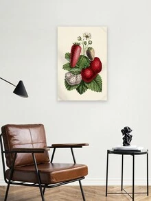 1pc Fruit Tapestry, Botanical Wall Hanging Decor - Orange - View 6