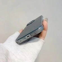 Men 1pc Black Walking Man Anti-Fall Phone Case Compatible With IPhone 7/8/11/12/13/14/15/X/Xr/Xs/Plus/Pro/Pro Max/Se2