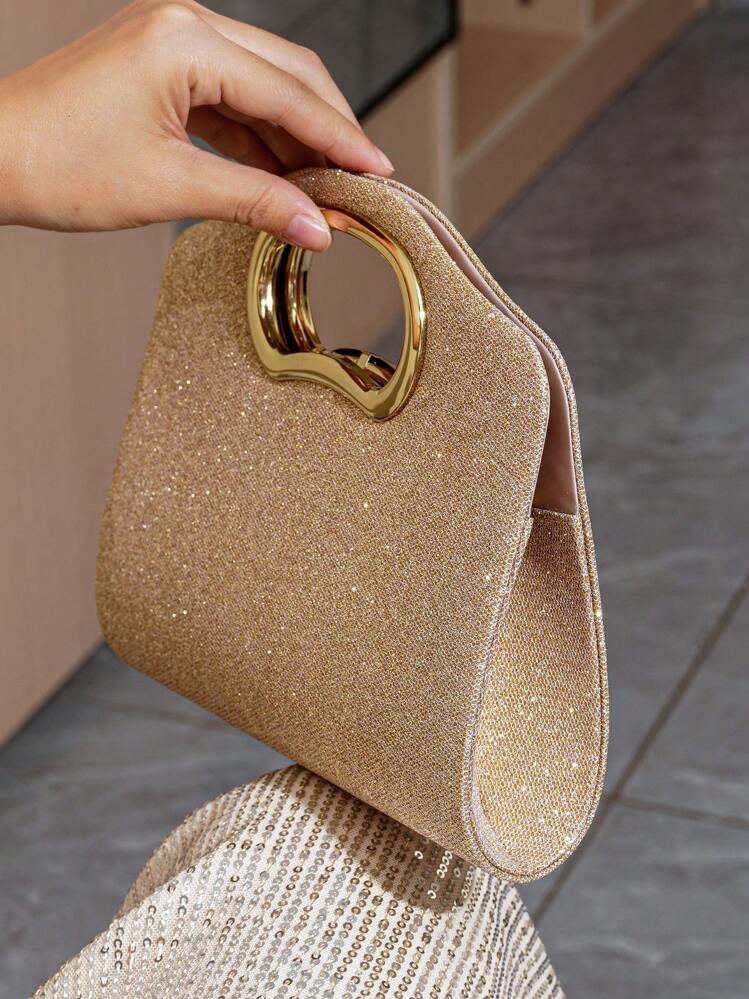 CORIOS Glitzer Pailletten Clutch Tasche Damen Abendtasche Hochzeit Brautbörse Handtasche Funkelnd Schultertasche Elegante Klein Tasche Glänzend Umhängetasche Blau Grün