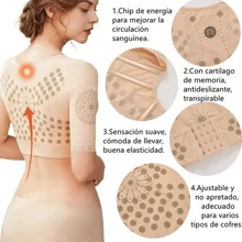 Fajas Colombianas Moldeadoras Brazos Lifting Pecho Levanta Ropa, Bolsas y Calzado Ropa Interior y de Dormir Ropa Interior Fajas Faja Moldeadora Brazos Y Espalda Slim Top Senos Libres