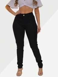 Calça Feminina Skinny com alta elasticidade