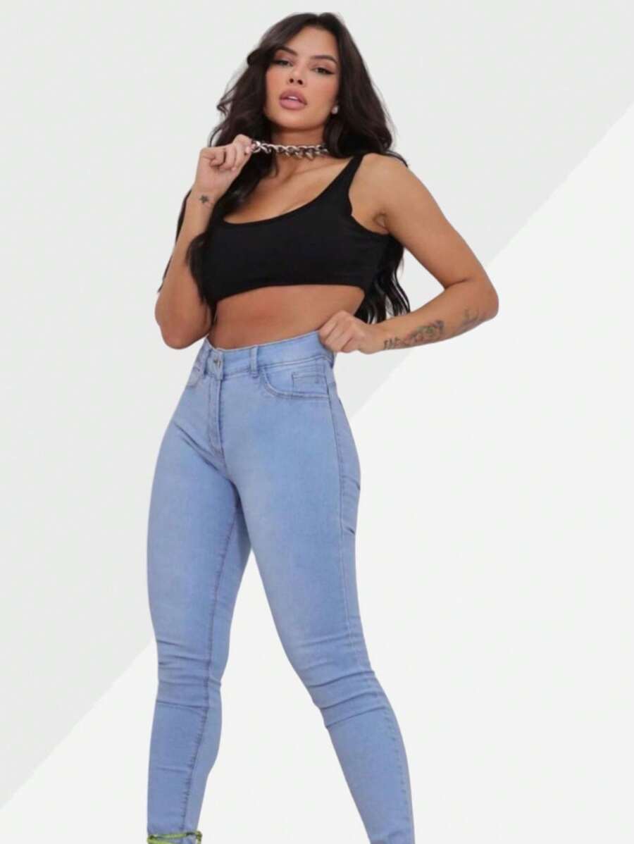 Women Jeans - Rửa nhẹ - Xem 1