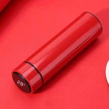 1入組500ml不鏽鋼電動真空瓶,現代家用真空瓶,適用於畢業禮物