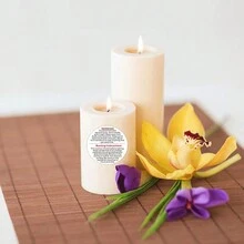 500捲蠟燭警告標籤,含容器安全說明貼紙及熔化安全警告貼紙 - 白色 - 查看 6