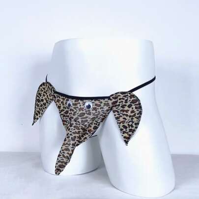 1pc Sexy Underwear Men's Underwear Elephant Thong Cartoon Cosplay Style Fun