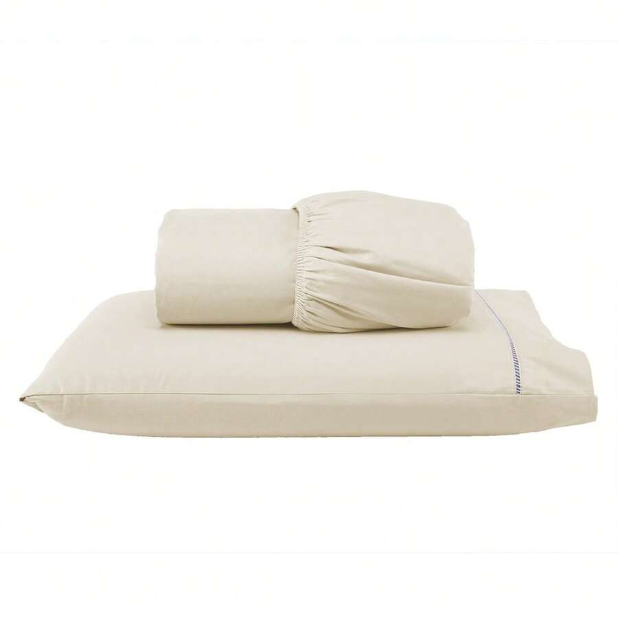 Sheet Sets with Pillowcases - 稻草 - 查看 1