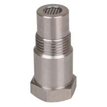 Car Modification Sensor Accessories Filtered Oxygen Sensor Adapter Extension Joint Stainless Steel Filter Joint Threaded Joint Modification Parts - Silver - View 7