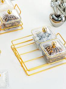 1 bộ đĩa đựng trái cây dạng lưới bằng nhựa phong cách Bắc Âu, đĩa đựng tráng miệng, khay đựng đồ ăn nhẹ, khay đựng đồ ăn cho bữa tiệc, quà tặng Giáng sinh đựng hạt và kẹo - Trong sáng - Xem 9