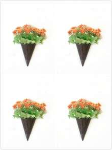 1束綠色人造花,人造植物,仿真花卉用於家庭裝飾,派對裝飾