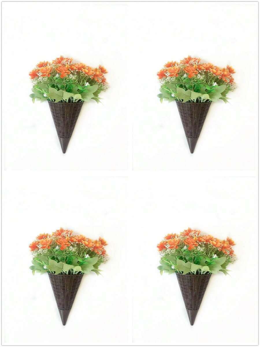 1束綠色人造花,人造植物,仿真花卉用於家庭裝飾,派對裝飾