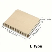 1入組可折疊書本造型夜燈,木製led翻書燈,usb可充電桌燈,適用於學習、家居裝飾和便攜照明 - 米色 - 查看 9