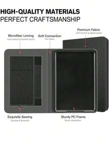 Ayotu Hộp đựng tương thích với phiên bản 6" Kindle thế hệ thứ 11 hoàn toàn mới 2022, Tương thích với bìa Kindle Paperwhite, Bao da PU cao cấp có dây đeo tay, Tự động ngủ/đánh thức và hấp phụ nắp lưng - màu đen - Xem 7