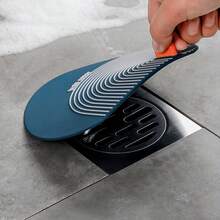 1個矽膠泄水孔蓋,適用於廁所/廚房/浴室,抗異味、密封防蟲