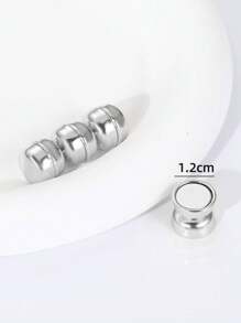 1 套多對強力金屬磁性頭巾夾配件別針女式披肩磁鐵扣頭巾女士禮物 - 彩色 - 查看 9