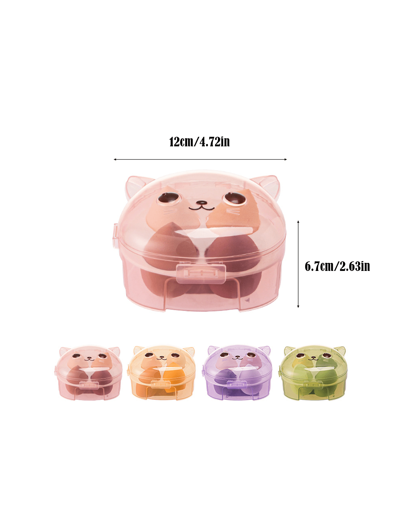 A Box Of Powder Puffs, Water Drop Puffs, Beveled Puffs, Beauty Eggs