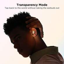 1MORE ColorBuds 2 耳機降噪，24小時播放時間，無線5.2 運動防水，可調式 ANC 模式，個性化音效 - 金色 - 查看 8