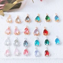 10pcs/pack Random Color Zinc Alloy Vintage Hollow Out Pendant, Baroque-style Diy Jewelry Making Accessories For Bracelet, Necklace, Earrings, Hair Accessories, Headband, Bridal Wedding Dress, Shoes, Bags, Collars, Keychain, Window Curtain Decoration, 20*13mm