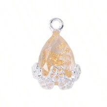 10pcs/pack Random Color Zinc Alloy Vintage Hollow Out Pendant, Baroque-style Diy Jewelry Making Accessories For Bracelet, Necklace, Earrings, Hair Accessories, Headband, Bridal Wedding Dress, Shoes, Bags, Collars, Keychain, Window Curtain Decoration, 20*13mm