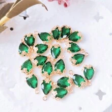 10pcs/pack Random Color Zinc Alloy Vintage Hollow Out Pendant, Baroque-style Diy Jewelry Making Accessories For Bracelet, Necklace, Earrings, Hair Accessories, Headband, Bridal Wedding Dress, Shoes, Bags, Collars, Keychain, Window Curtain Decoration, 20*13mm