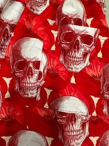 Men Shorts - 紅色 - 查看 4