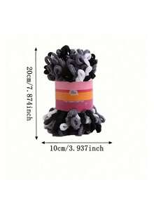 100公克/捲粗冰條北極絨紗用於編織圍巾、帽子、箱包等