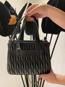 Women Tote Bags - 黑色 - 查看 4