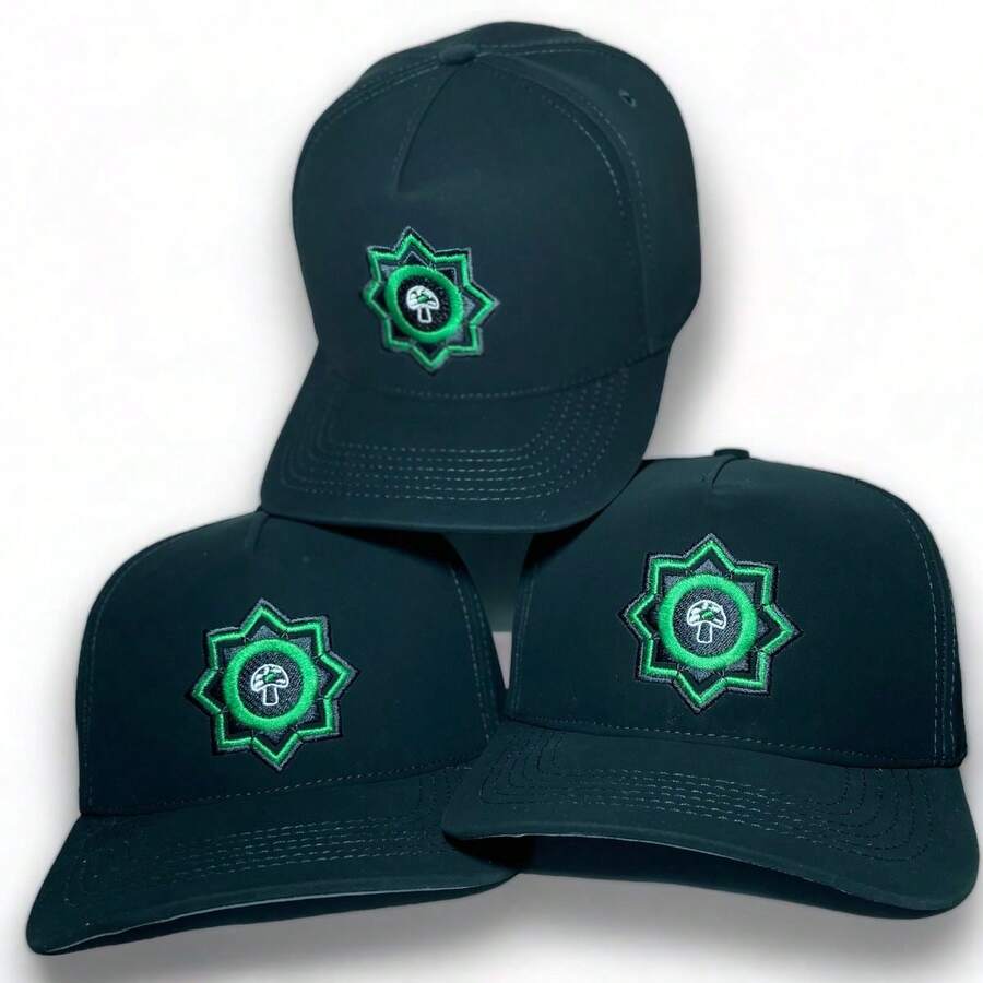 Men Baseball Cap - 黑色 - 查看 1