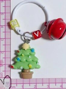 可愛的聖誕主題杯子,襪子,鈴鐺,鑰匙扣,ins風格禮物套裝,適用於十幾歲的女孩,具有隨機字母形狀的聖誕老人,聖誕樹,雪人裝飾