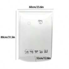 1pc Air-free Three-dimensional Vacuum Compression Bag Quilt Clothes Vacuum Storage Bag Vacuum Bag - Clear - View 6