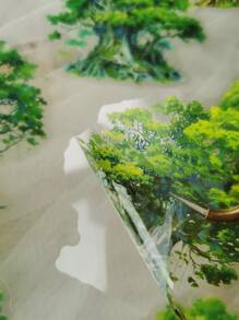 1pack/10pcs Pet Forest Scenery Decorative Stickers For Diy Journaling Back To School - Multicolor - View 4