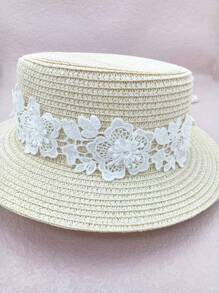 Ruban De Décoration Artisanale En Soie De Lait Avec Broderie Et Jacquard En Relief 3d En Forme De Fleur Pour Accessoire De Vêtement, Matériel De Couture, Chapeau, Sac Et Bricolage.