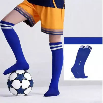 1 par Calcetines deportivos altos para fútbol y rodilla, aptos para béisbol, sófbol, fútbol y otros deportes, para hombres y mujeres