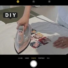 1個可做為服裝燙貼的鐵製字母貼片,diy服裝貼紙,用於衣服、t恤、口罩、牛仔褲、背包等的熱轉印貼紙 - 玫紅色 - 查看 5