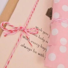 75meter/Roll 1.5mm Double Color Rope Twisted String For Gift Package Thread Handmade Craft Home Decor - Multicolor - View 2