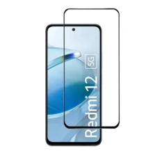 Capa Capinha Anti Impacto + Película Premium 9D Cerâmica + Película de Câmera Para Redmi 12 - Transparente - Visão 3