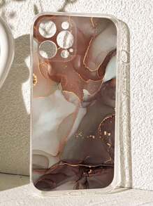 Marble Pattern Phone Case - Multicolor - View 4